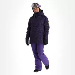 ColourWear, Cake 2.0 Jackorak Ski Jacket Women Leopard Print Purple
