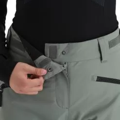 ColourWear, Cork Pant Ski Pants Women Grey Green -Ski Online Store colourwear cork pant ba skibroek gevoerd dames grey groen 22colou111v5 BI 05