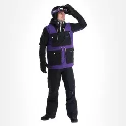 ColourWear, Essential Anorak Winter Anorak Men Purple