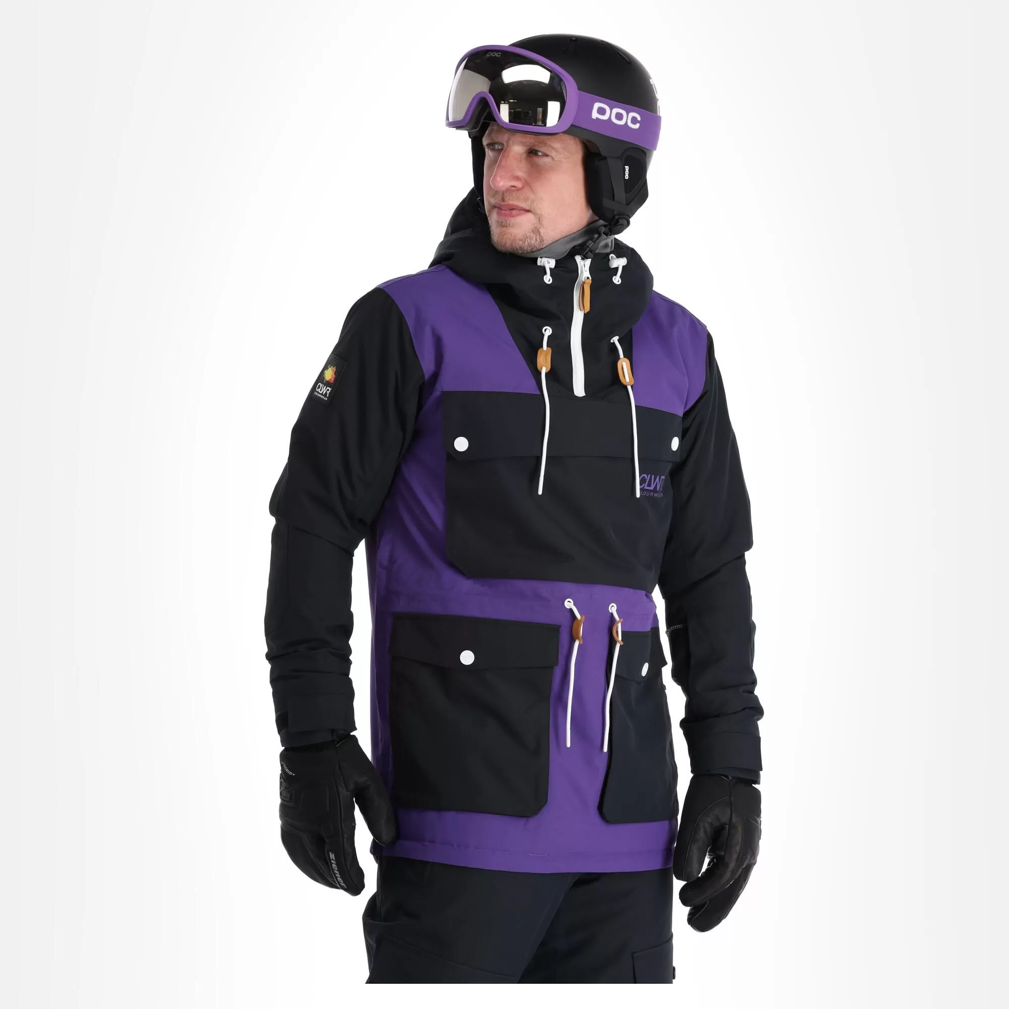 ColourWear, Essential Anorak Winter Anorak Men Purple 4 ColourWear, Essential Anorak Winter Anorak Men Purple - Image 2