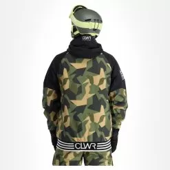 ColourWear, League Jkt Ski Jacket Men Camo Olive Green -Ski Online Store colourwear league jkt af anorak heren camo olive groen 22colou102v3 BI 03