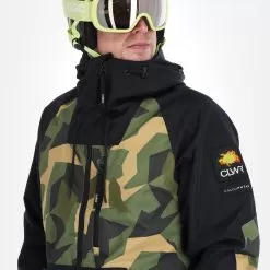 ColourWear, League Jkt Ski Jacket Men Camo Olive Green -Ski Online Store colourwear league jkt af anorak heren camo olive groen 22colou102v3 BI 05