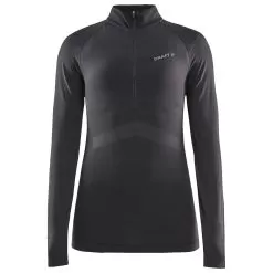 Craft, Active Intensity Zip Thermal Shirt Women Asphalt Black