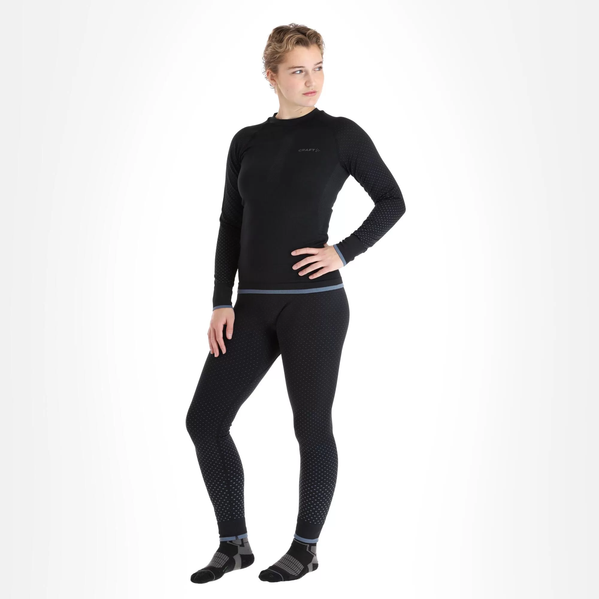Craft, Adv Warm Intensity Ls Thermal Shirt Women Black 3 Craft, Adv Warm Intensity Ls Thermal Shirt Women Black