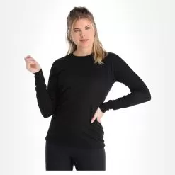 Craft, Core 2-Pack Baselayer Tops Thermal Shirt Women Flow Black, Blue -Ski Online Store craft core 2 pack baselayer tops fa thermoshirt dames flow blauw 22craft104v1 BI 04