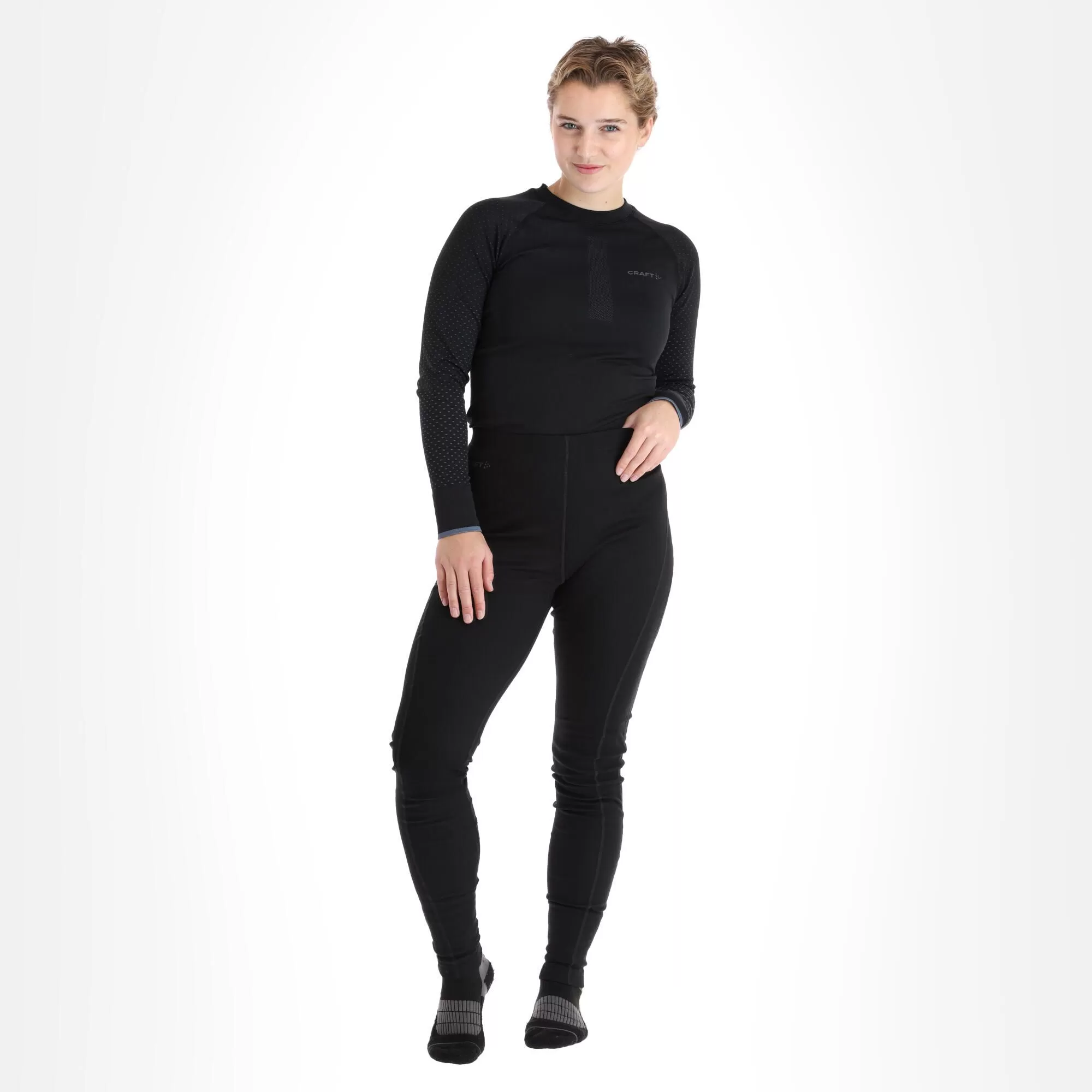 Craft, Core Warm Baselayer Pants Thermal Pants Women Black 3 Craft, Core Warm Baselayer Pants Thermal Pants Women Black