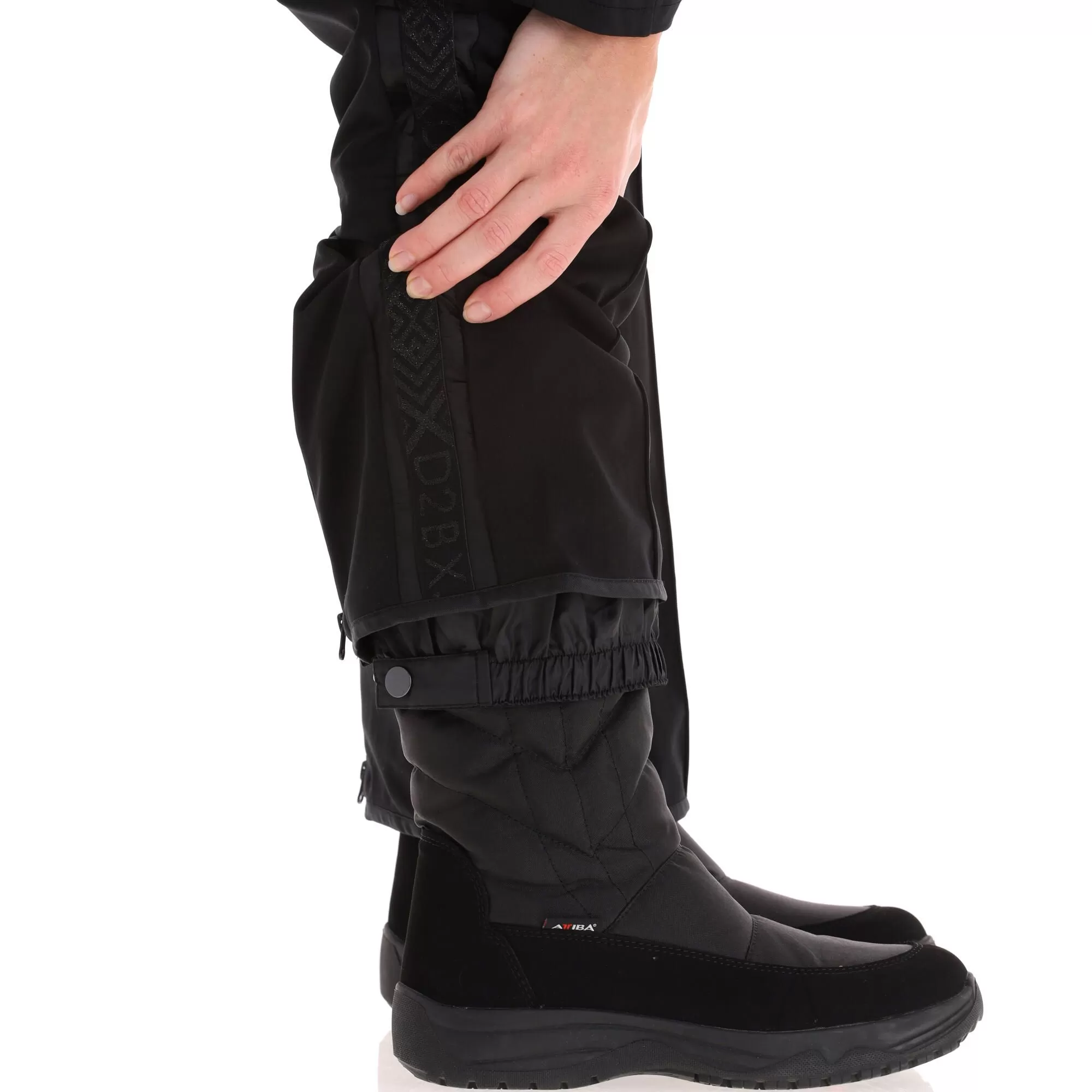 Dare 2b X Julien Macdonald, Regulation Softshell Ski Pants Women Black, White 7 Dare 2b X Julien Macdonald, Regulation Softshell Ski Pants Women Black, White - Image 5