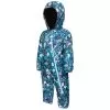 Dare2b, Bambino II Ski Suit Kids Floral Print River Blue 1 Dare2b, Bambino II Ski Suit Kids Floral Print River Blue -Ski Online Store dare2b bambino ii da ski overall kinderen floral print river 22dare2106v4 BI 02