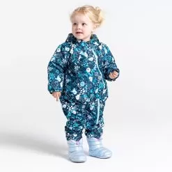 Dare2b, Bambino II Ski Suit Kids Floral Print River Blue -Ski Online Store dare2b bambino ii da ski overall kinderen floral print river 22dare2106v4 BI 08