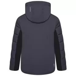 Dare2b, Cheerful II Ski Jacket Kids Ebony Black, Grey -Ski Online Store dare2b cheerful ii aa jas gevoerd kinderen ebony grijs zwart 22dare2107v1 BI 03