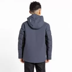 Dare2b, Cheerful II Ski Jacket Kids Ebony Black, Grey -Ski Online Store dare2b cheerful ii aa jas gevoerd kinderen ebony grijs zwart 22dare2107v1 BI 10
