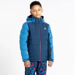 Dare2b, Cheerful II Ski Jacket Kids Moonlight Denim Blue -Ski Online Store dare2b cheerful ii aa jas gevoerd kinderen moonlight denim blauw 22dare2107v3 BI 08