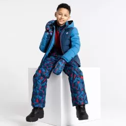 Dare2b, Cheerful II Ski Jacket Kids Moonlight Denim Blue -Ski Online Store dare2b cheerful ii aa jas gevoerd kinderen moonlight denim blauw 22dare2107v3 BI 09
