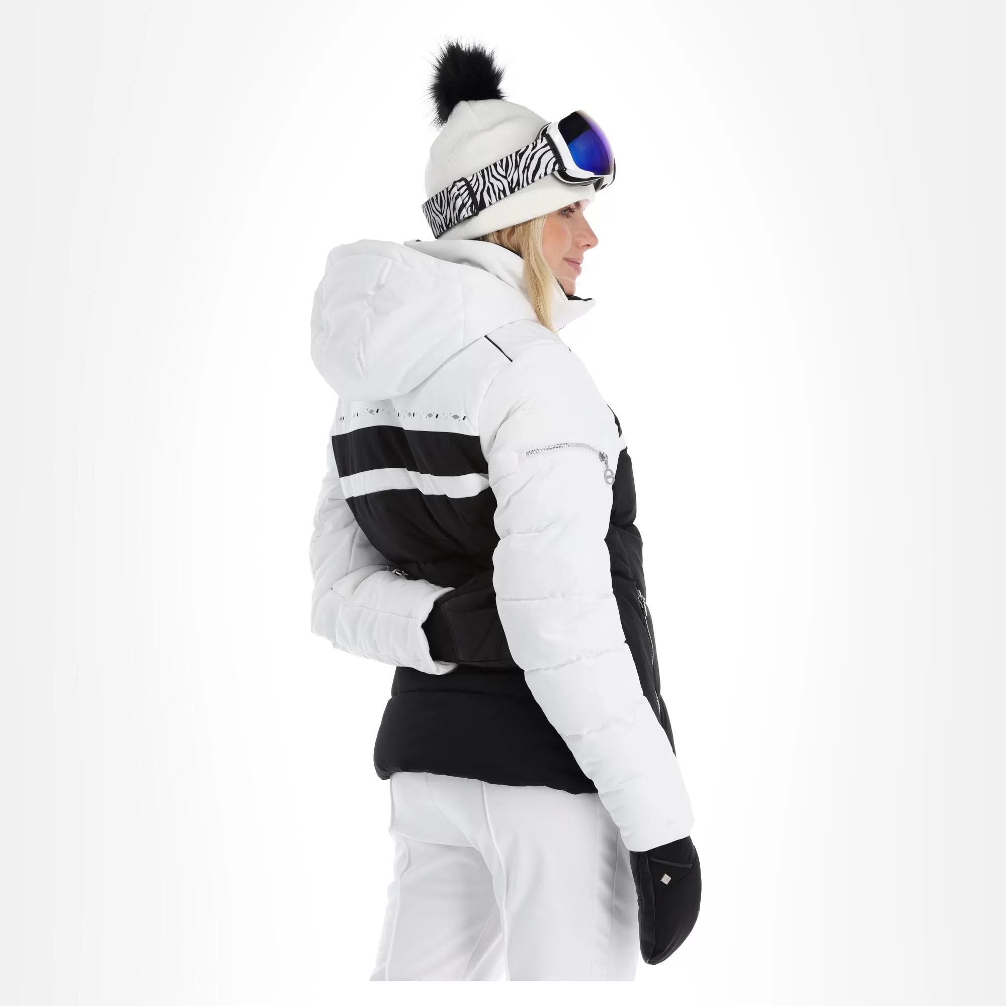 Dare2b, Crystallize Ski Jacket Women Black, White 5 Dare2b, Crystallize Ski Jacket Women Black, White - Image 3
