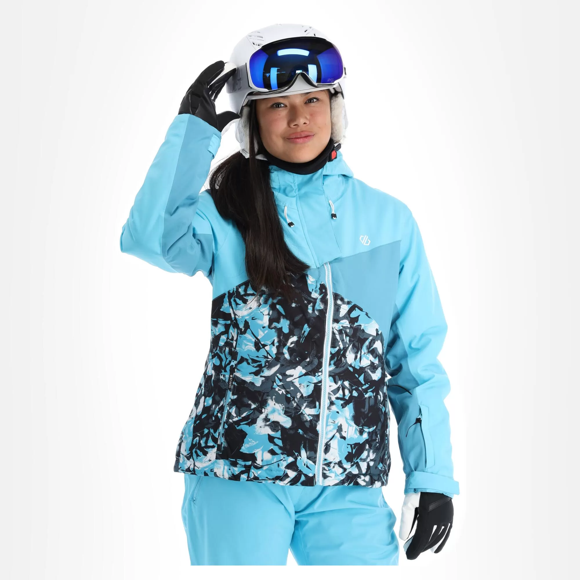 Dare2b, Determined Ski Jacket Women River Blue 4 Dare2b, Determined Ski Jacket Women River Blue - Image 2