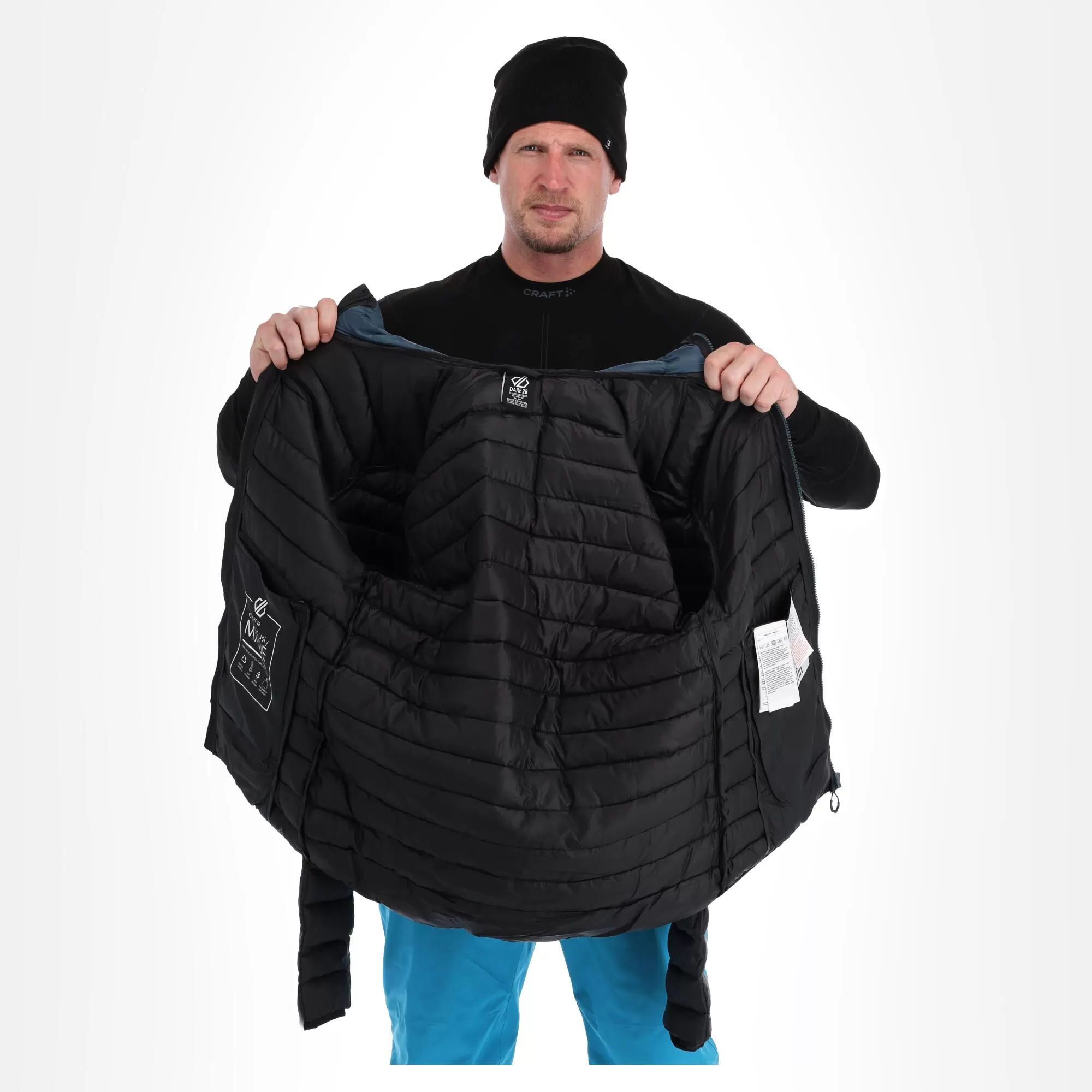 Dare2b, Drifter II Down Jacket Men Black 7 Dare2b, Drifter II Down Jacket Men Black - Image 5