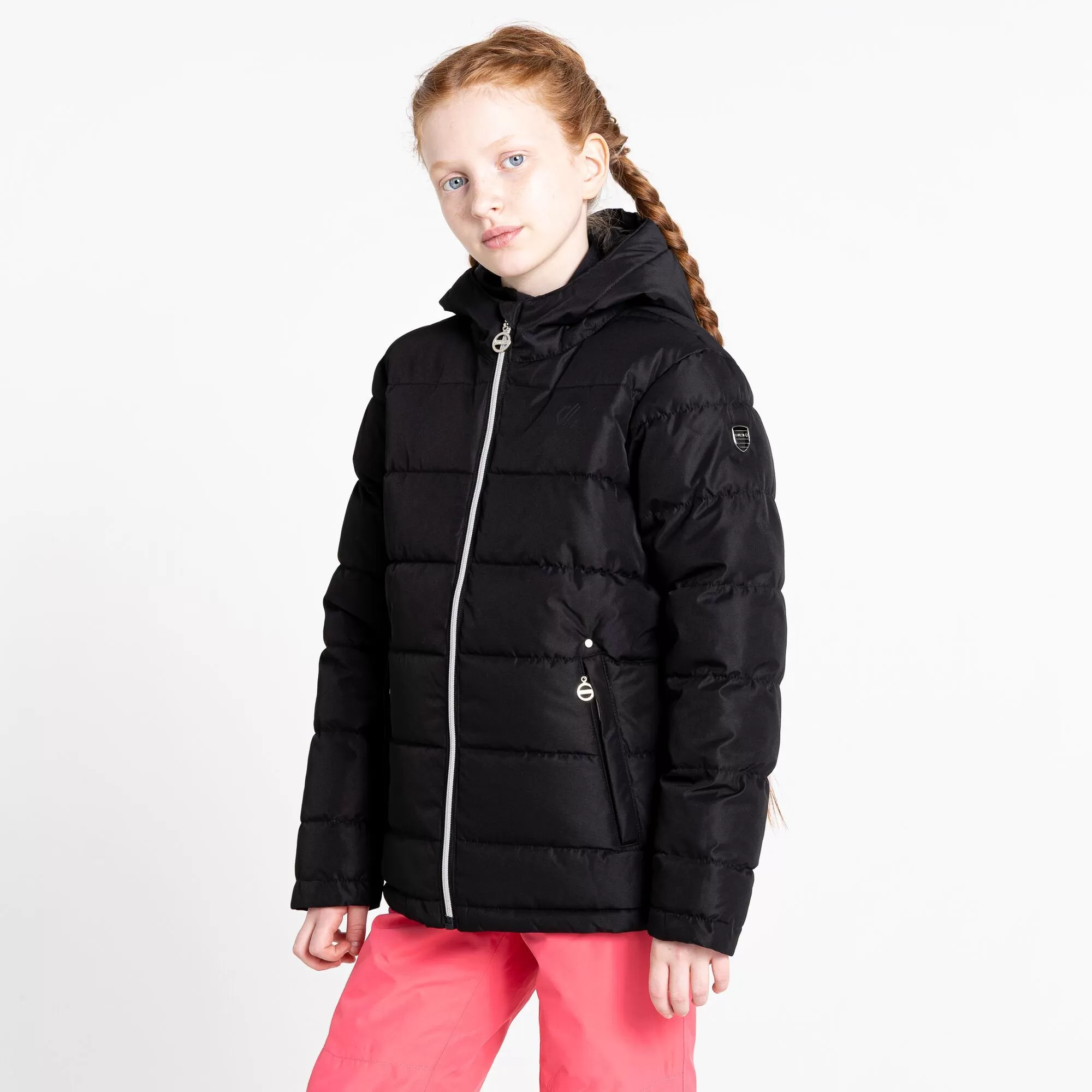 Dare2b, Girls Verdict Ski Jacket Kids Black 5 Dare2b, Girls Verdict Ski Jacket Kids Black - Image 3
