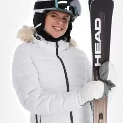 Dare2b, Glamorize III Ski Jacket Women White 11 Dare2b, Glamorize III Ski Jacket Women White -Ski Online Store dare2b glamorize iii aa jas gevoerd dames wit 22dare2159v2 BI 05