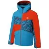 Dare2b, Glee II Ski Jacket Kids Fjord Blue, Orange -Ski Online Store dare2b glee ii aa jas gevoerd kinderen fjord blauw oranje 22dare2108v2 BI 02