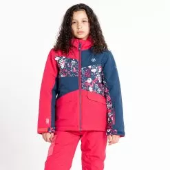 Dare2b, Glee II Ski Jacket Kids Virtual Pink -Ski Online Store dare2b glee ii aa jas gevoerd kinderen virtual roze 22dare2108v4 BI 08