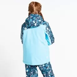 Dare2b, Humour II Ski Jacket Kids Floral Print River Blue -Ski Online Store dare2b humour ii aa jas gevoerd kinderen floral print river blauw 22dare2109v5 BI 06