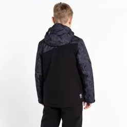 Dare2b, Humour II Ski Jacket Kids Geo Print Black -Ski Online Store dare2b humour ii aa jas gevoerd kinderen geo print zwart 22dare2109v2 BI 06