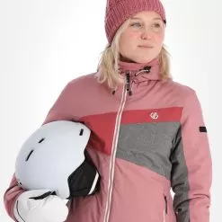 Dare2b, Ice Gleam III Ski Jacket Women Mesa Pink -Ski Online Store dare2b ice gleam iii aa jas gevoerd dames mesa roze 22dare2155v1 BI 05