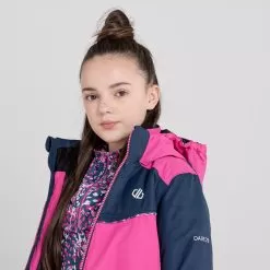 Dare2b, Impose II Jacket Ski Jacket Kids Raspberry Pink -Ski Online Store dare2b impose ii jacket aa jas gevoerd kinderen raspberry roze AA31dar137c BI 05