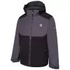Dare2b, Impose III Ski Jacket Kids Ebony Black, Grey -Ski Online Store dare2b impose iii aa jas gevoerd kinderen ebony grijs zwart 22dare2110v1 BI 02