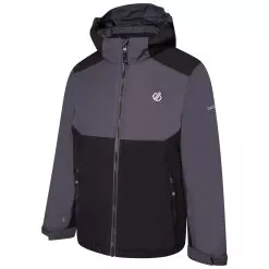 Dare2b, Impose III Ski Jacket Kids Ebony Black, Grey