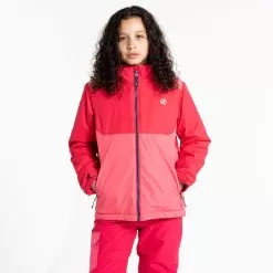 Dare2b, Impose III Ski Jacket Kids Virtual Geranium Pink -Ski Online Store dare2b impose iii aa jas gevoerd kinderen virtual geranium roze 22dare2110v2 BI 08