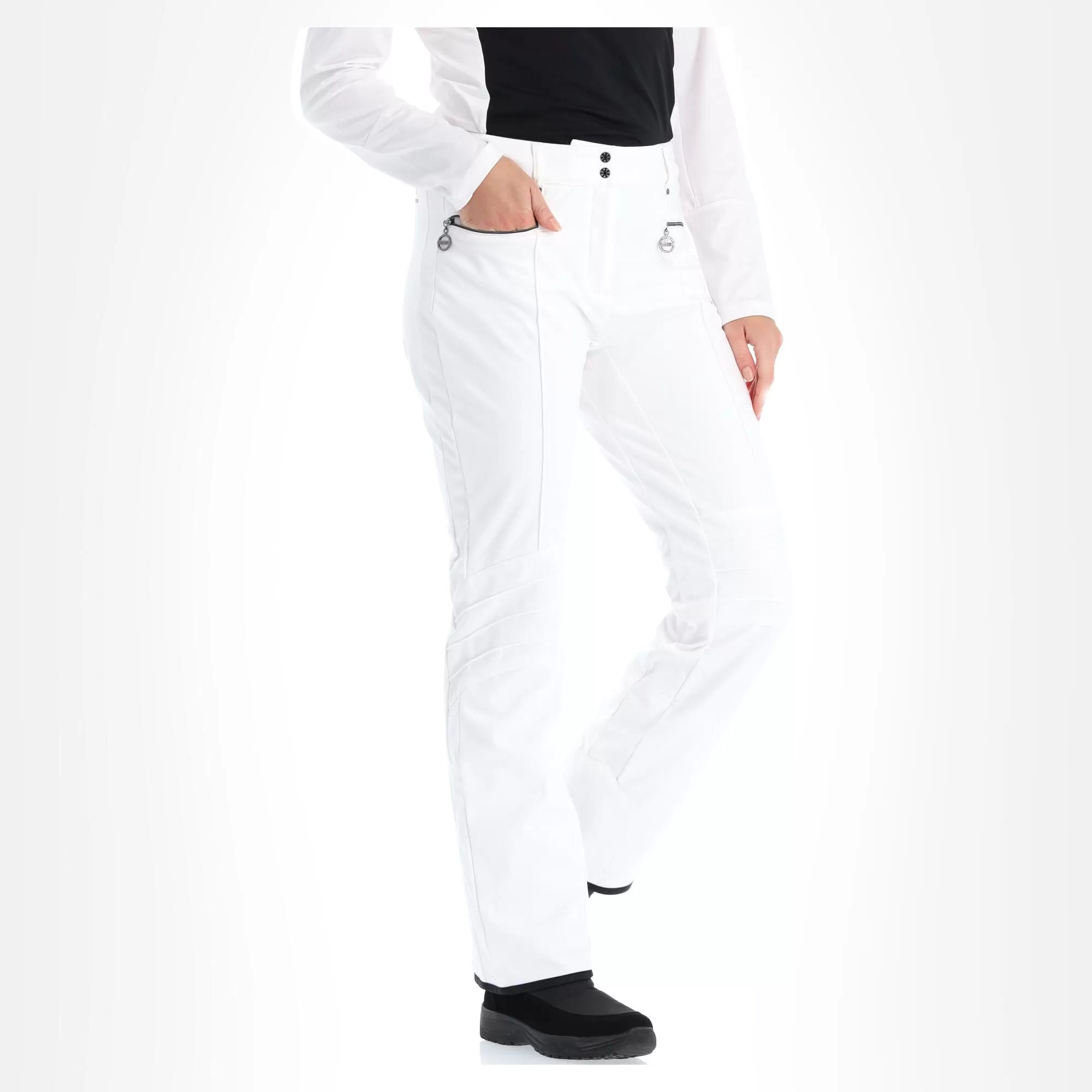 Dare2b, Inspired II Softshell Ski Pants Women White 6 Dare2b, Inspired II Softshell Ski Pants Women White - Image 4