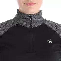 Dare2b, Involved II Pullover Women Ebony Black, Grey 11 Dare2b, Involved II Pullover Women Ebony Black, Grey -Ski Online Store dare2b involved ii ga ski pully dames ebony grijs zwart 22dare2141v1 BI 05