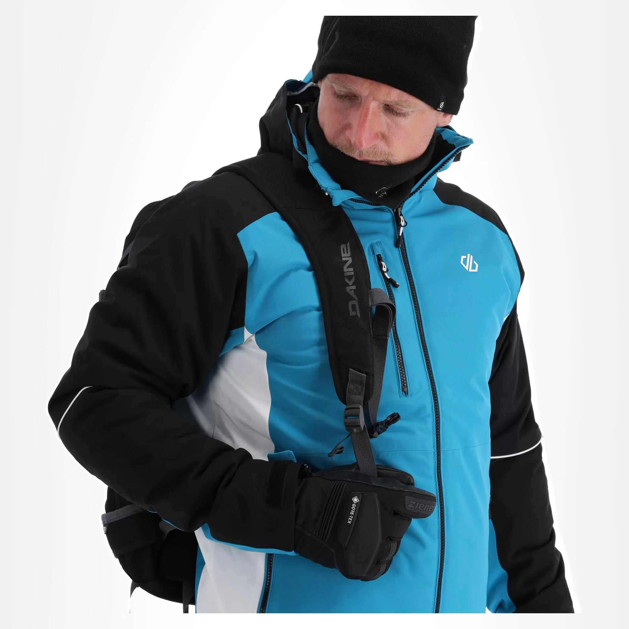 Dare2b, Remit Ski Jacket Men Fjord Black, Blue 7 Dare2b, Remit Ski Jacket Men Fjord Black, Blue - Image 5
