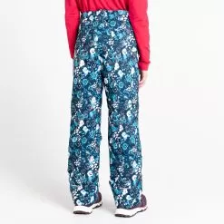 Dare2b, Timeout II Ski Pants Kids Floral Print River Blue -Ski Online Store dare2b timeout ii ba skibroek gevoerd kinderen floral print river 22dare2111v3 BI 10
