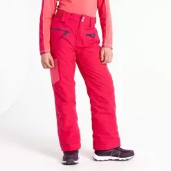Dare2b, Timeout II Ski Pants Kids Virtual Geranium Pink -Ski Online Store dare2b timeout ii ba skibroek gevoerd kinderen virtual geranium 22dare2111v1 BI 10