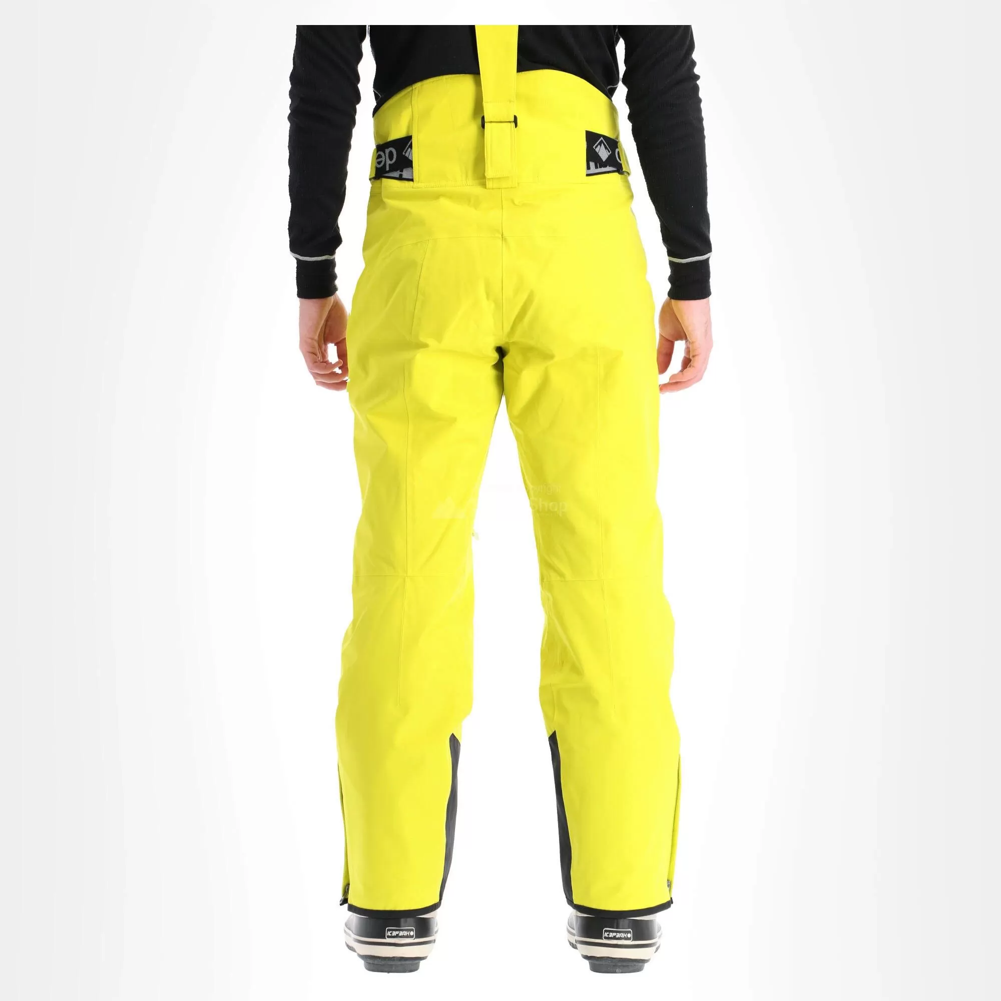 Deluni, Challenger 2, Ski Pants, Men, Yellow/green 6 Deluni, Challenger 2, Ski Pants, Men, Yellow/green - Image 4