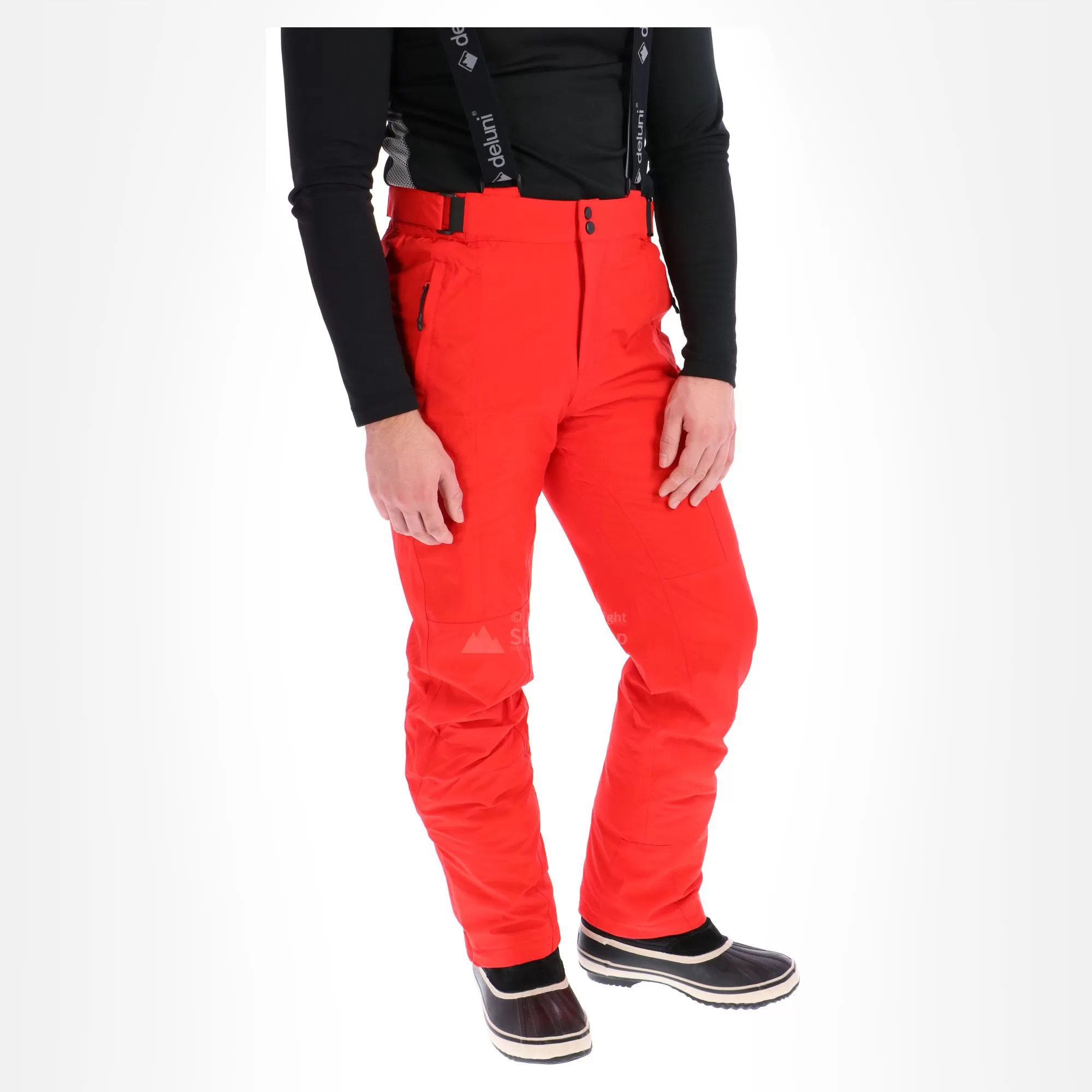 Deluni, Ski Pants, Men, Red 6 Deluni, Ski Pants, Men, Red - Image 4