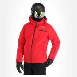 Descente, Csx Hybrid Ski Jacket Men Electric Red -Ski Online Store descente csx hybrid aa jas gevoerd heren electric rood 22desce107v1 BI 04