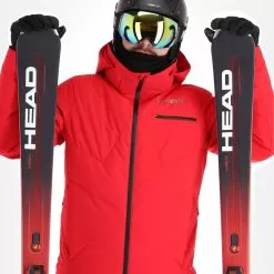 Descente, Csx Hybrid Ski Jacket Men Electric Red -Ski Online Store descente csx hybrid aa jas gevoerd heren electric rood 22desce107v1 BI 05