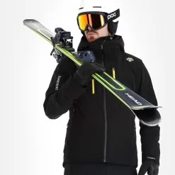 Descente, Josh Ski Jacket Men Black 11 Descente, Josh Ski Jacket Men Black -Ski Online Store descente josh aa jas gevoerd heren zwart 22desce106v2 BI 05