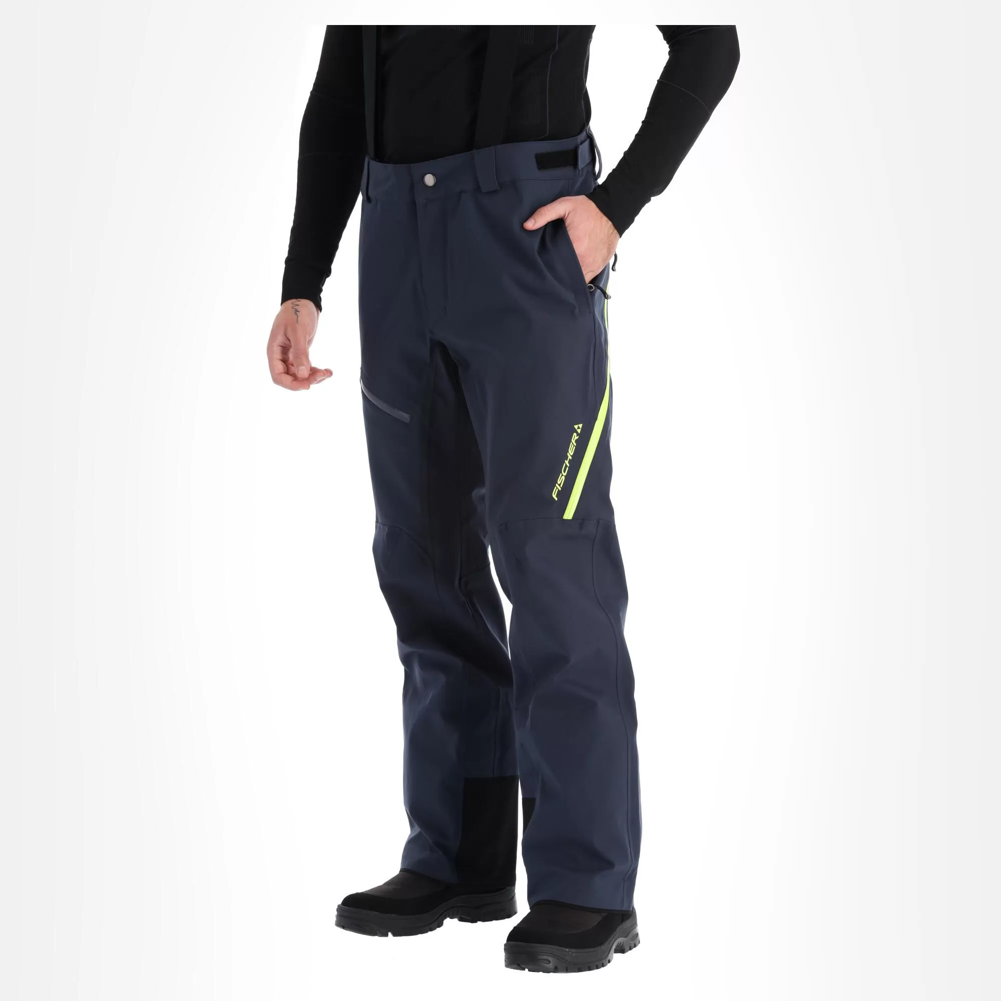 Fischer, Hocheck M Hardshell Ski Pants Men Nights Blue 6 Fischer, Hocheck M Hardshell Ski Pants Men Nights Blue - Image 4
