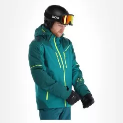 Fischer, Rc4 Ski Jacket Men Kayak Green -Ski Online Store fischer rc4 aa jas gevoerd heren kayak groen 22fisch105v1 BI 04