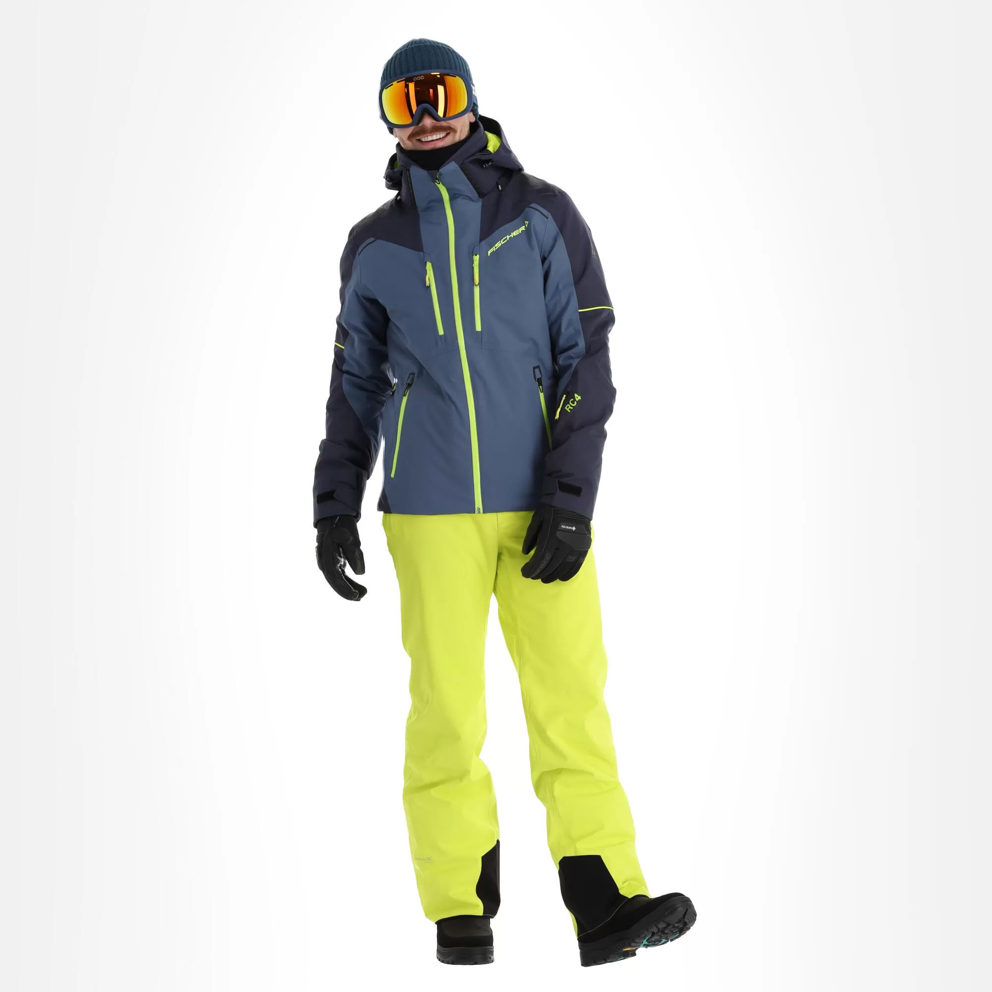 Fischer, Rc4 Ski Jacket Men Sea Grey 3 Fischer, Rc4 Ski Jacket Men Sea Grey