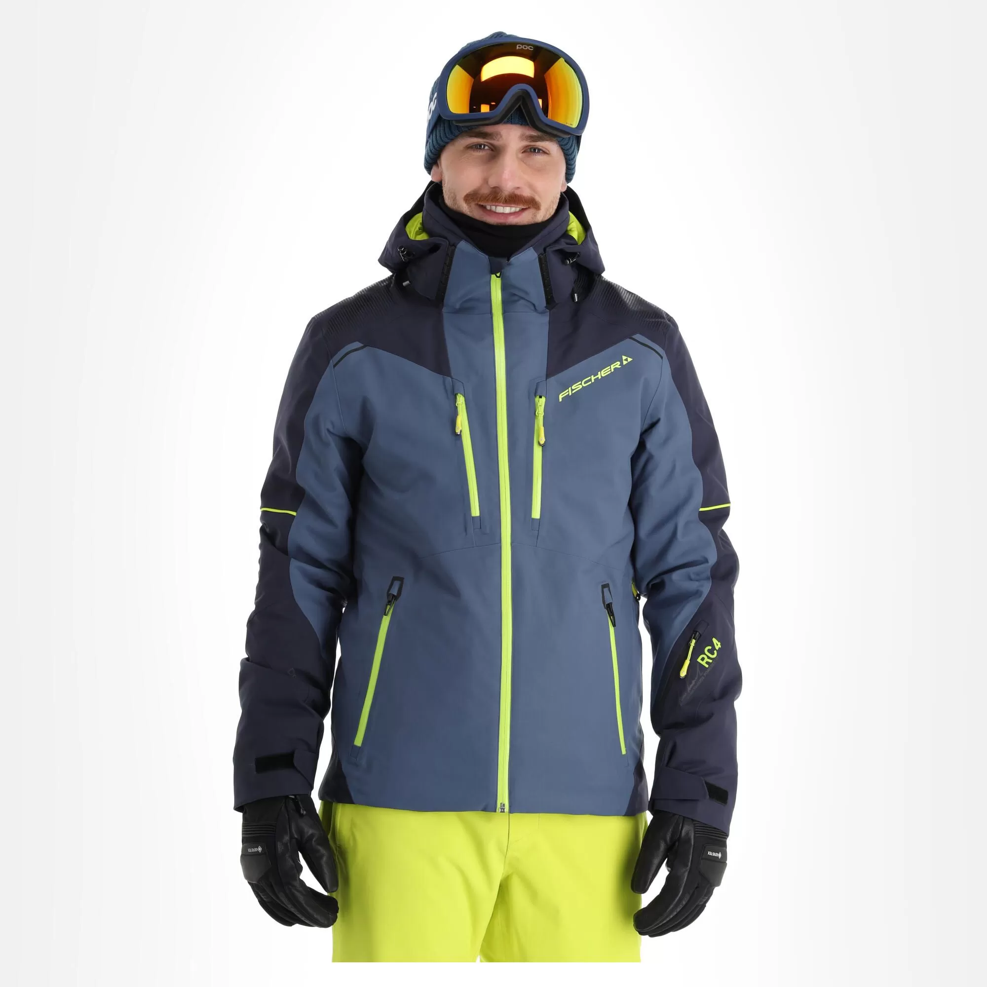 Fischer, Rc4 Ski Jacket Men Sea Grey 4 Fischer, Rc4 Ski Jacket Men Sea Grey - Image 2