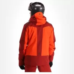 Fischer, Rc4 Ski Jacket Men Tomato Red -Ski Online Store fischer rc4 aa jas gevoerd heren tomato rood 22fisch105v3 BI 03
