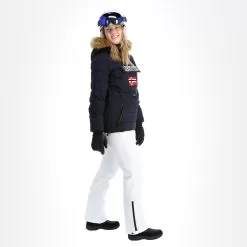 Geographical Norway, Belinda Lady New 001 + Bs Winter Anorak Women Navy Blue