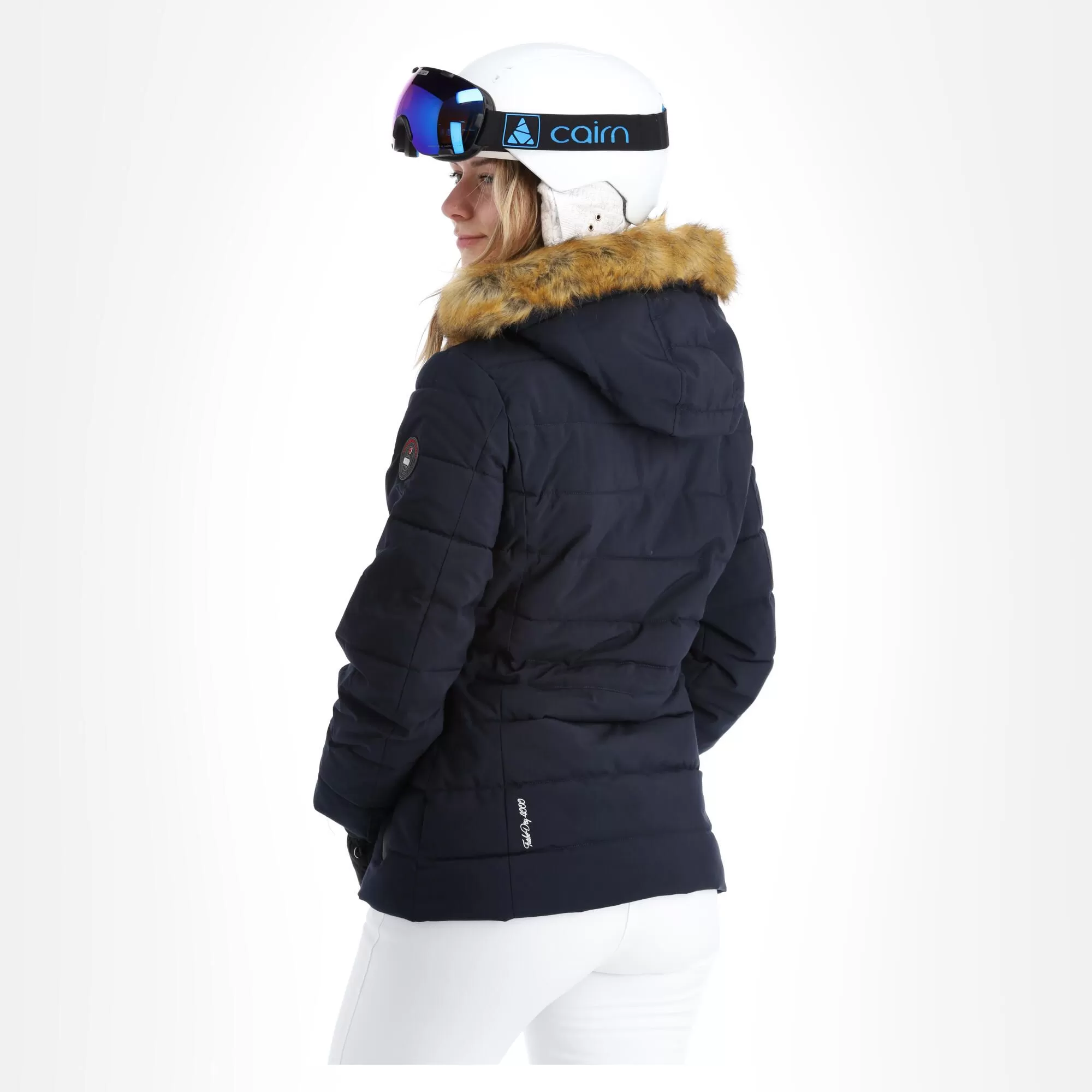 Geographical Norway, Belinda Lady New 001 + Bs Winter Anorak Women Navy Blue 5 Geographical Norway, Belinda Lady New 001 + Bs Winter Anorak Women Navy Blue - Image 3