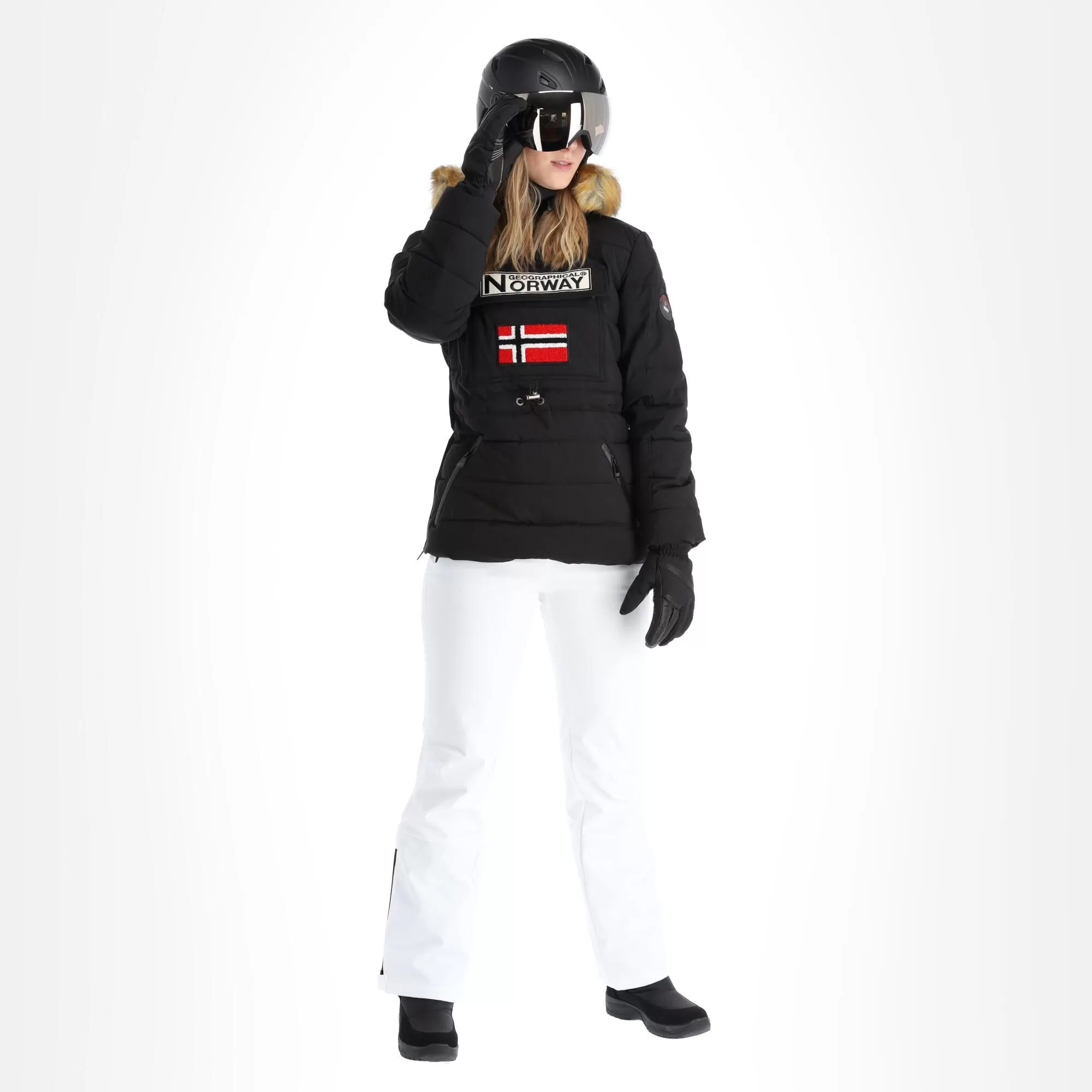 Geographical Norway, Belinda Lady New 001 + Bs Winter Anorak Women Black 3 Geographical Norway, Belinda Lady New 001 + Bs Winter Anorak Women Black