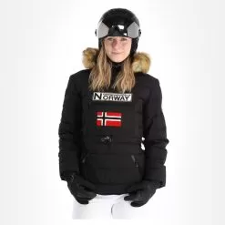 Geographical Norway, Belinda Lady New 001 + Bs Winter Anorak Women Black 8 Geographical Norway, Belinda Lady New 001 + Bs Winter Anorak Women Black -Ski Online Store geographical norway belinda new 001 bs aa jas gevoerd dames zwart AA21geo108d BI 02